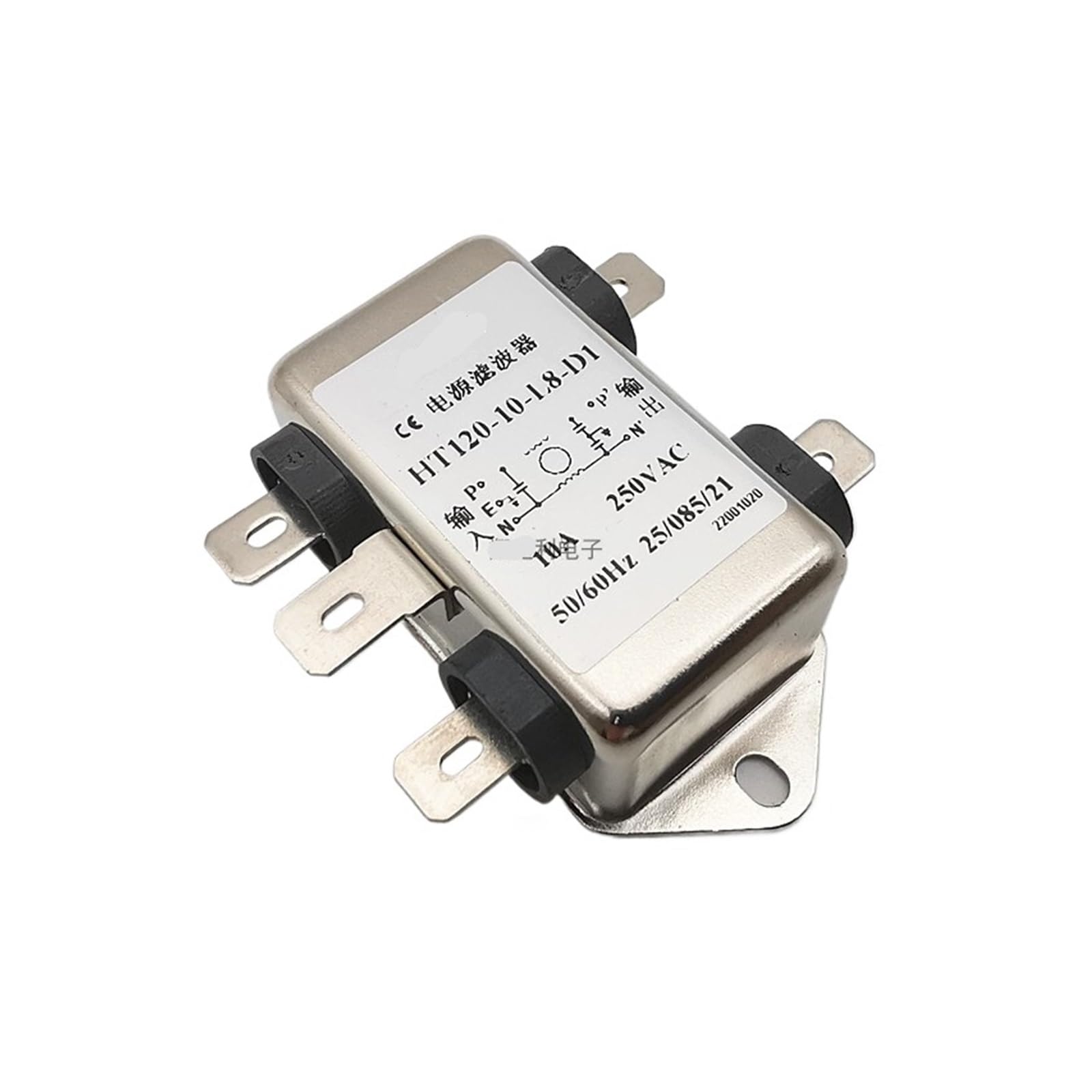 Einphasen-Netzfilter 220V AC HT121-6-W5-D3