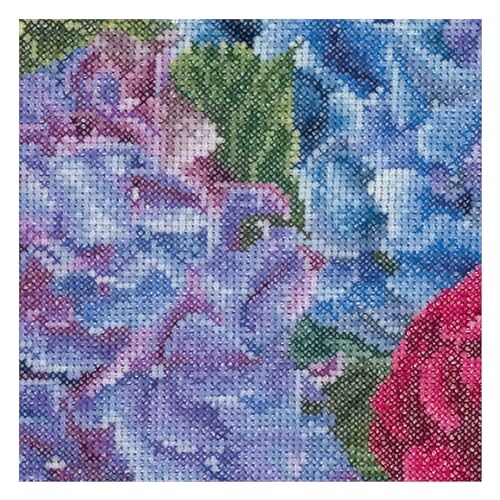Image of Thea Gouverneur Cross Stitch Kit, White, 46x30cm
