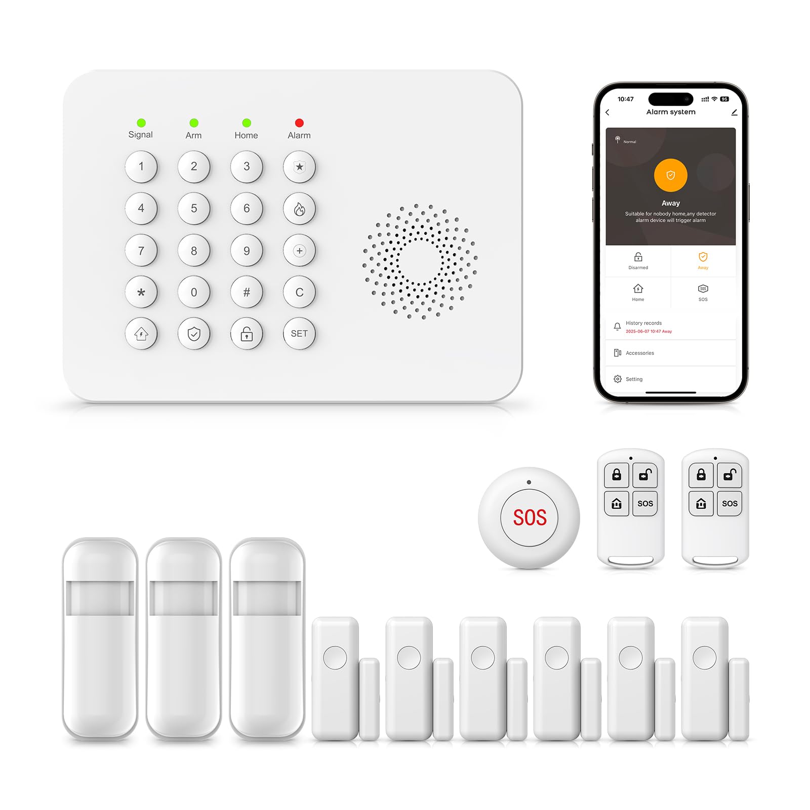 YBJ 13 Piece Alarm System