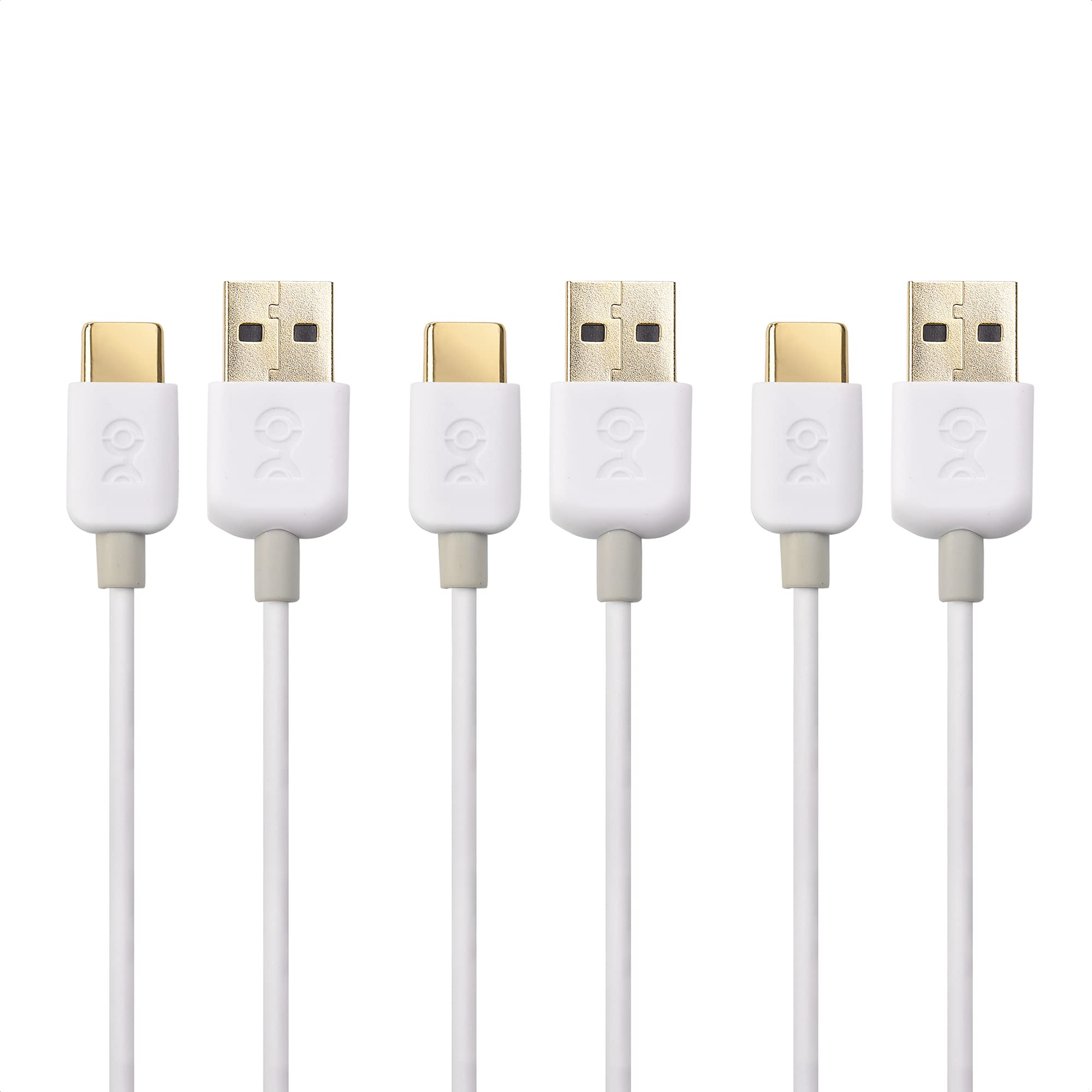Câble De Données USB Type C USB-C Câble De Charge En Blanc Pour Oppo A16 | A16s
