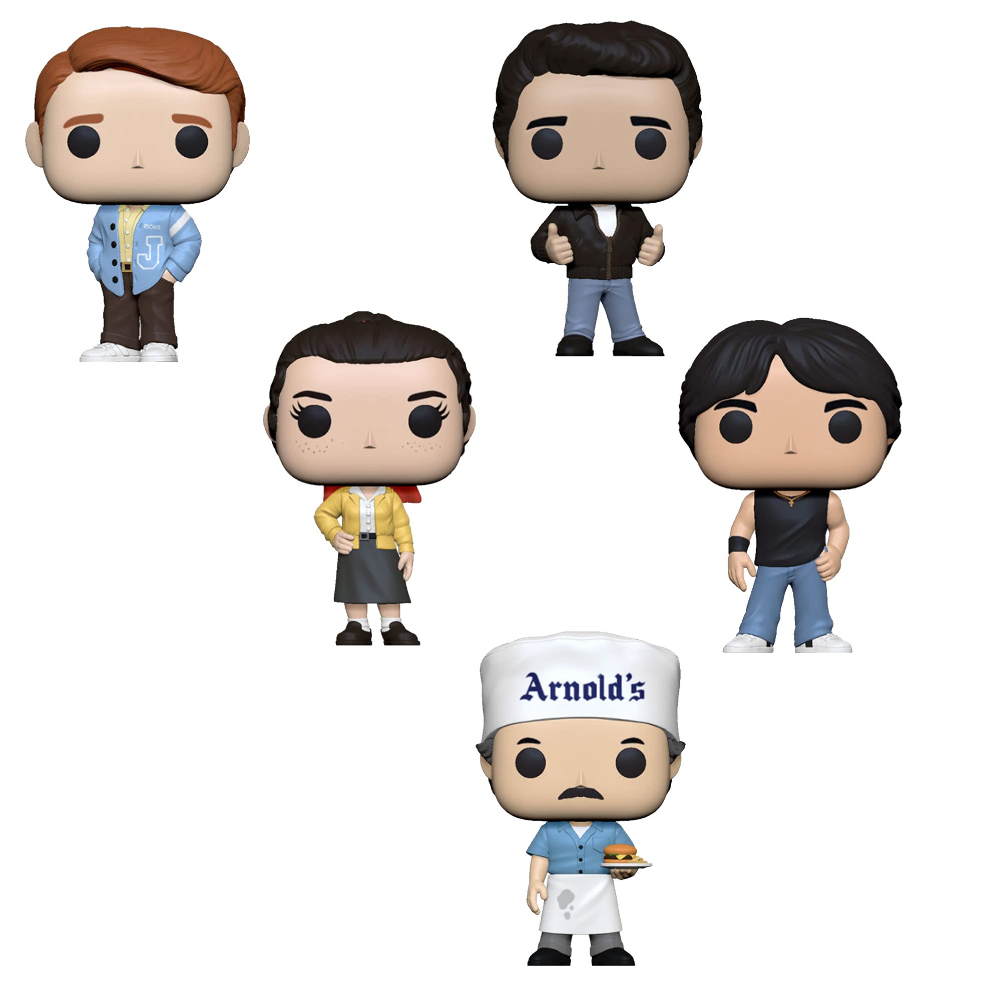Funko Pop! Television: Figuras coleccionables de vinilo de 9,5 cm (juego de 5)