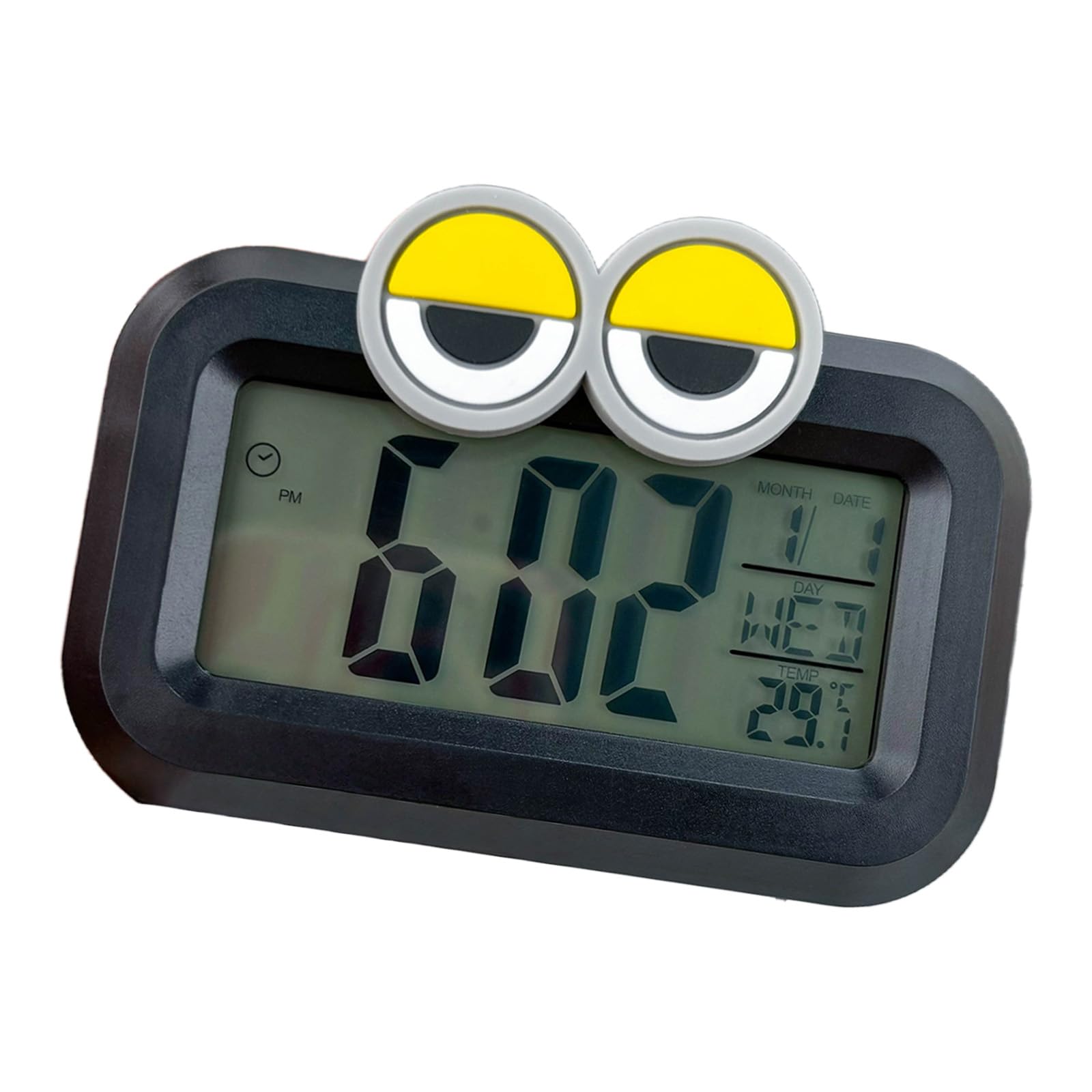 Msioytog B Digital Alarm Clock, Alarm Clock For Edroom With Smarts Night Light, Temperature, Led Display, Attery Operated Clocks Attery Operated