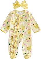 Vista 1 de Kuriozud - Mameluco para recién nacido, unisex, con pie, de una pieza, pijama, mameluco para bebé