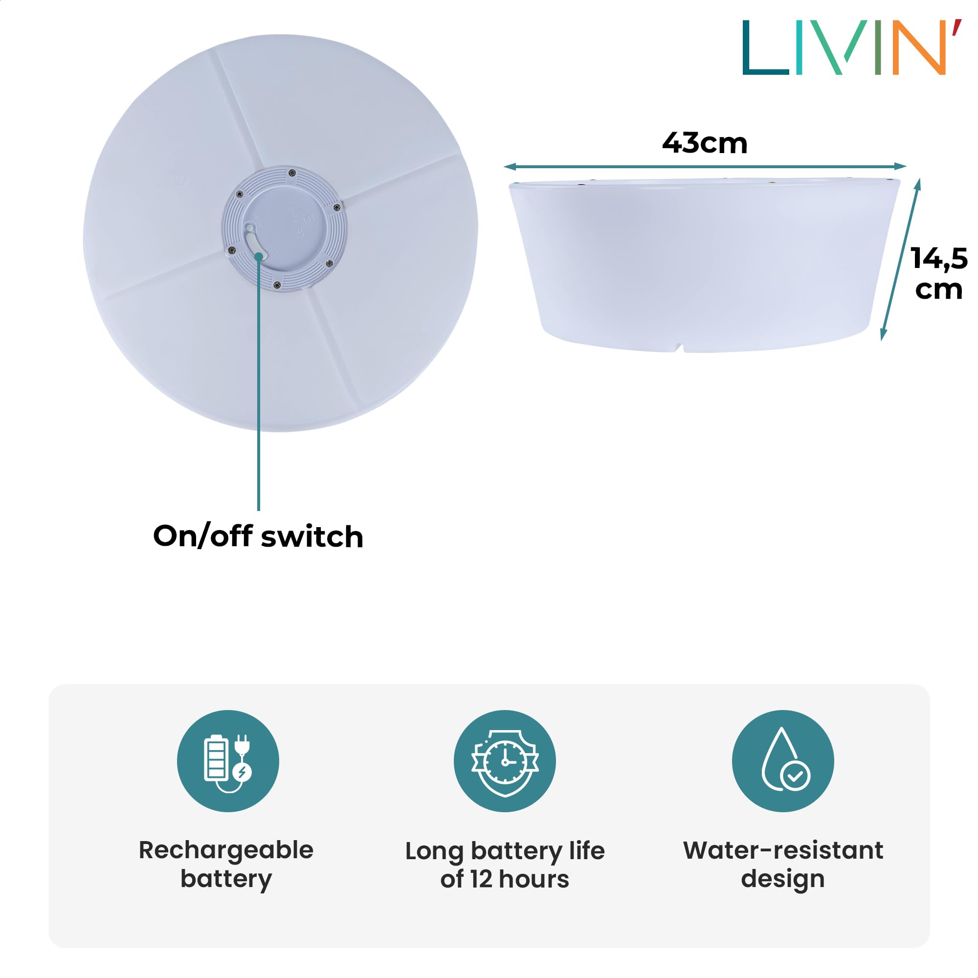 Bekerhouder met ledverlichting Intex pure spa - Ipad/mobiel proof Bekerhouder met ledverlichting Intex pure spa - Ipad/mobiel proof