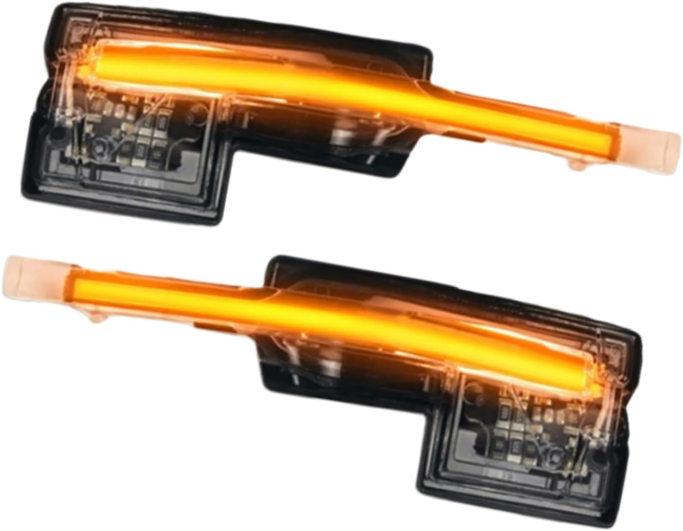 Side Mirror Turn Signal Light LED For Cadillac XTS 2013-2018, Side Mirror Marker Blinkers -Transparent-A Pair
