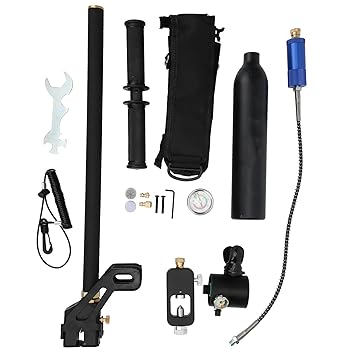 Underwater Breathing Kit, 0.5L Stylish Safe Diving Oxygen Tank Set Practical for Men for Underwater Breathing Supplies for Women for Diving(Black)