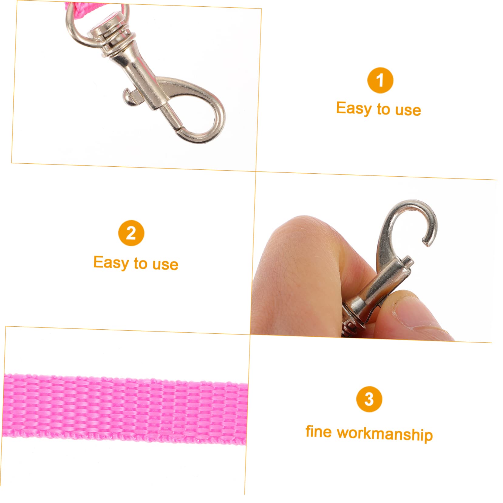 Ipetboom 6sets Pettorine Per Conigli e Cincillà Con Guinzaglio Abbigliamento Per Animali Domestici Stile Gilet Con Design Ergonomico Per Uscite e Foto Stroberry Pineapple