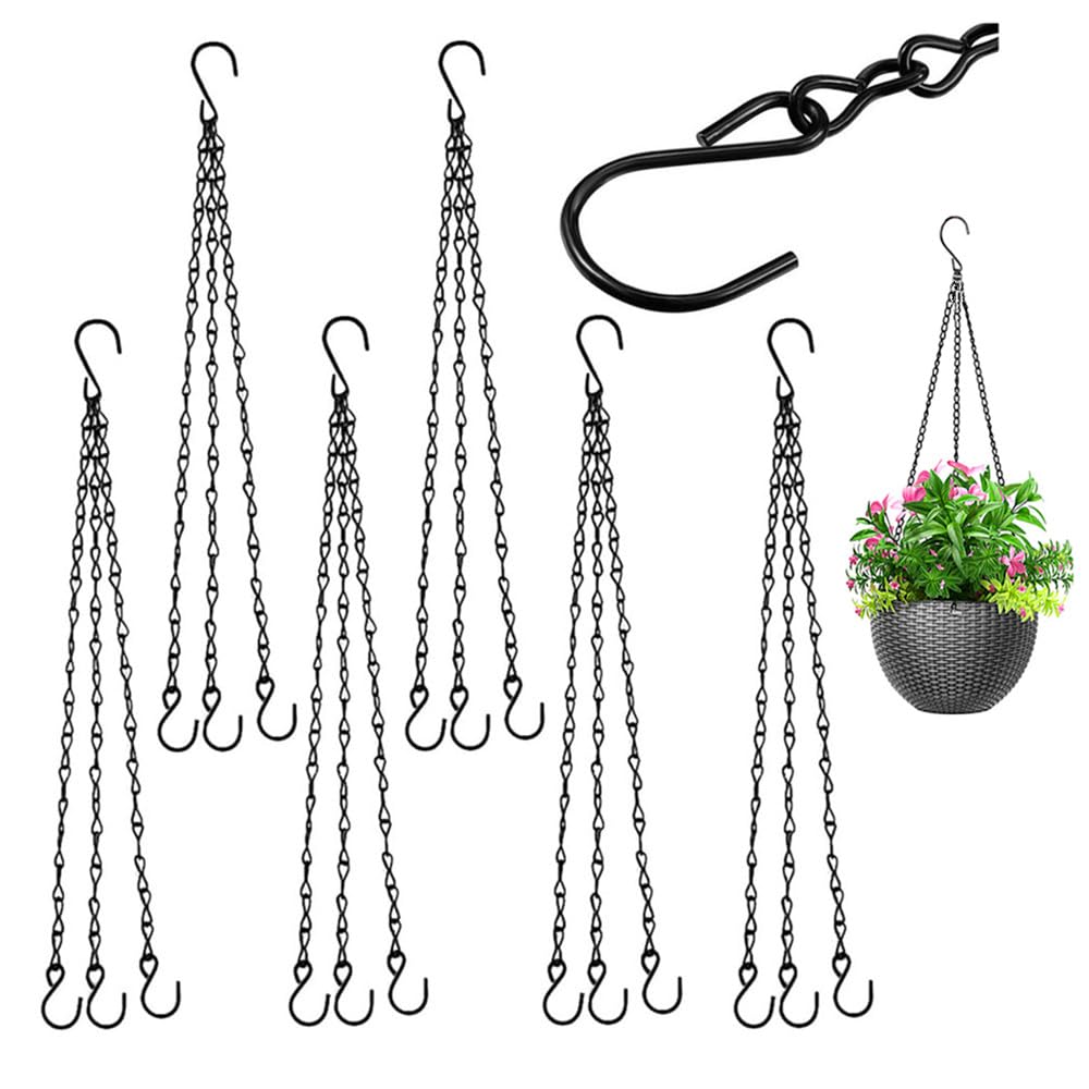 Parti Della Catena Per Appendere Vasi Di Fiori, Catena Per Appendere In Ferro Catena Per Appendere Cesti In Metallo Con Ganci A S Per Fioriere 92552788