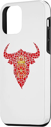 Vista 14 de iPhone XR Bull Head Navarra Flag Mosaic St Fermin Viva San Fermín Case