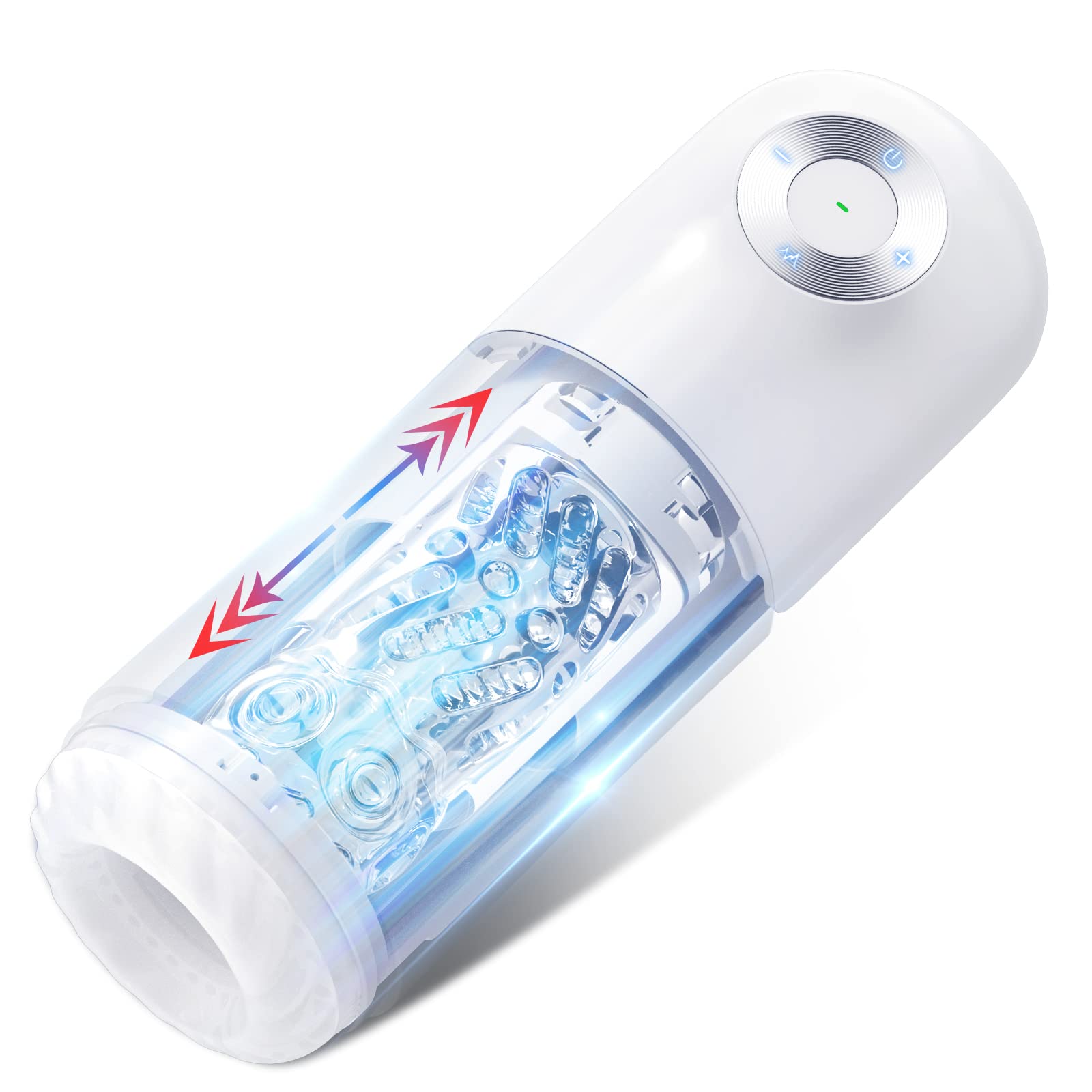 telescopic male masturbator