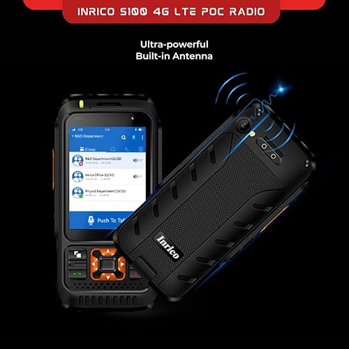 Miniatura 7 de Inrico S100 4G POC Radio con pantalla de 2.8 pulgadaspequeño teclado moda exquisita red de dos vías Radio apoyo GPSBlue-ToothSOS Reap PTT Zello