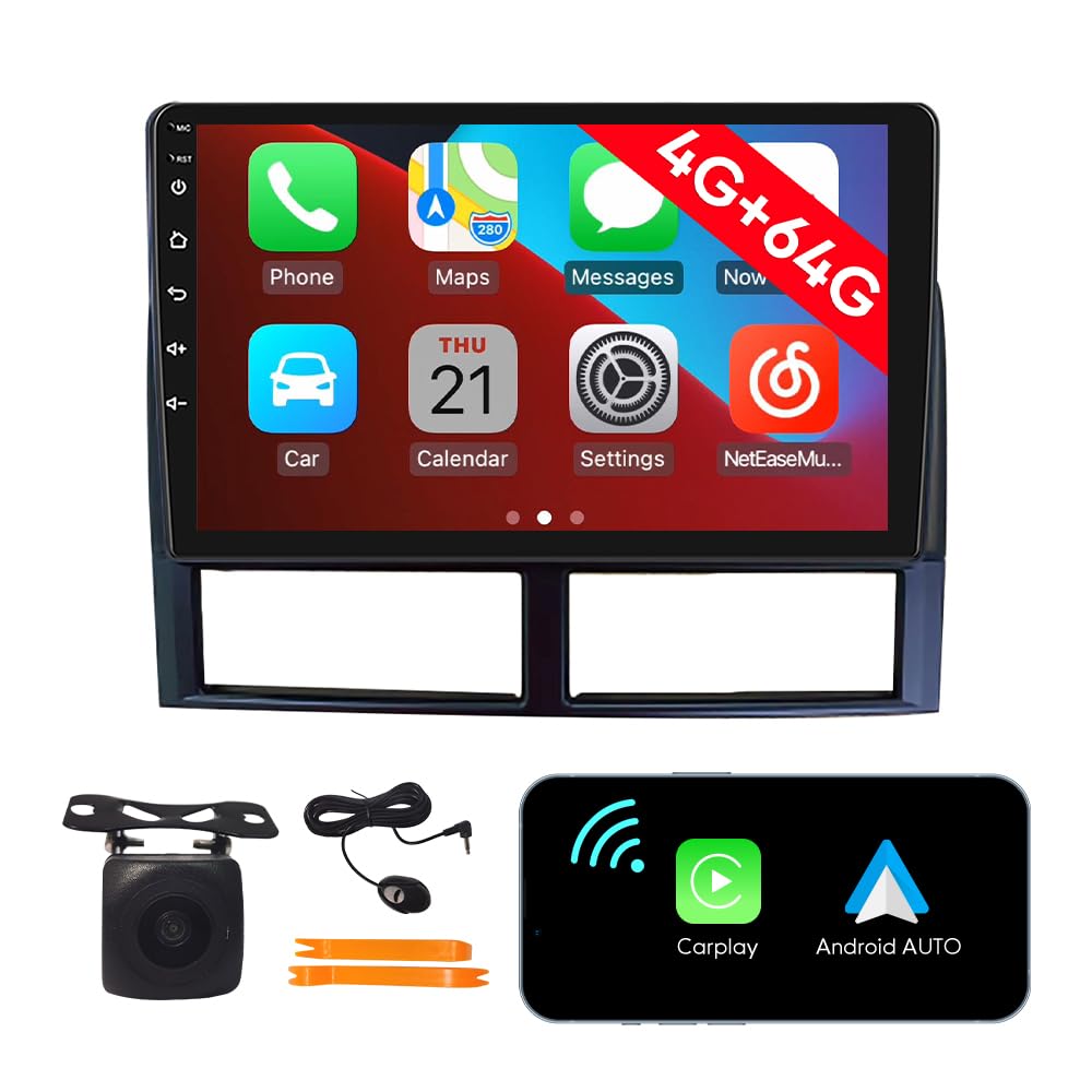 [4G 64G] Android Car Stereo FM Radio Carplay Android Auto 9