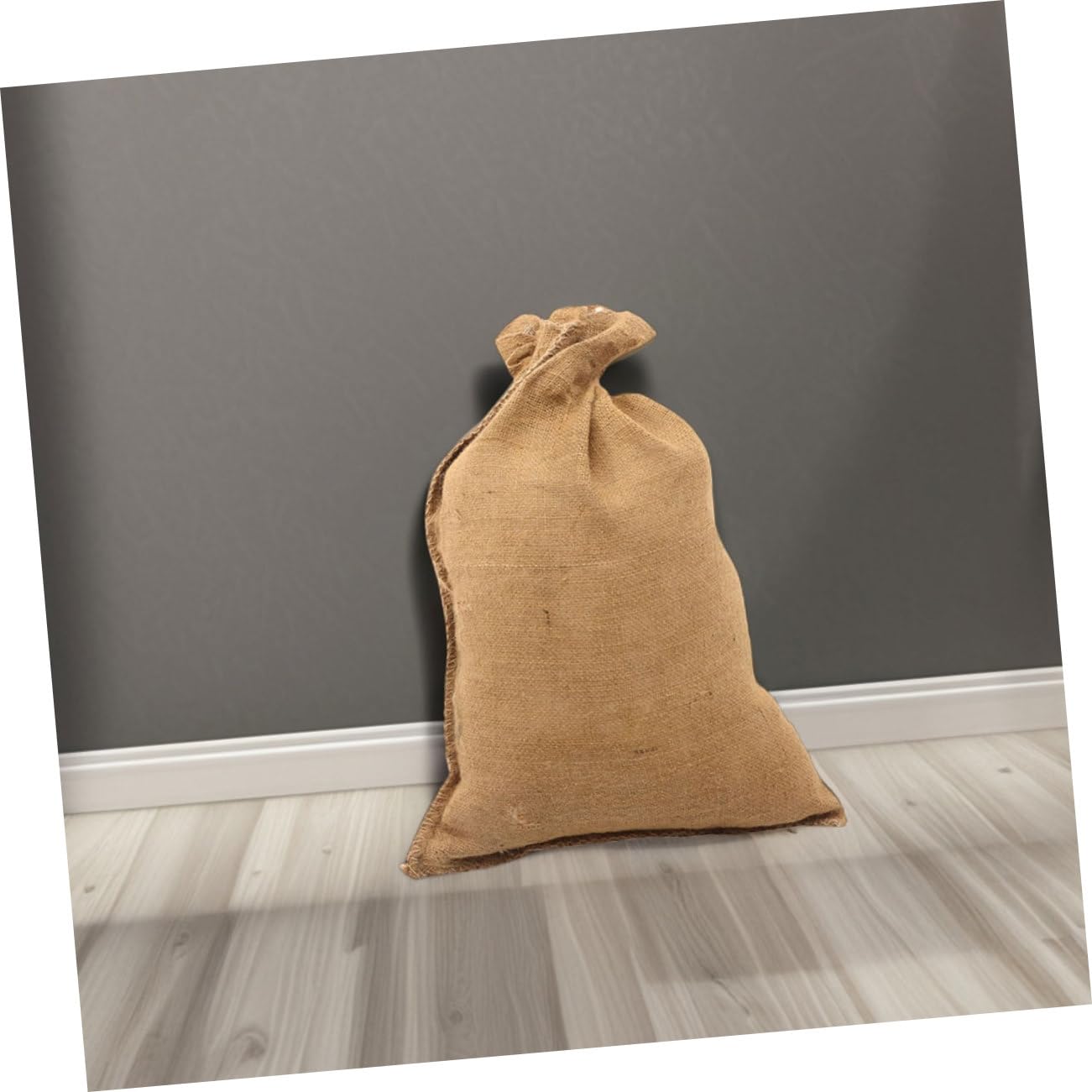 GANAZONO Paquet de Rangement en Lin pour Pommes de Terre, Lot de 6, Marron