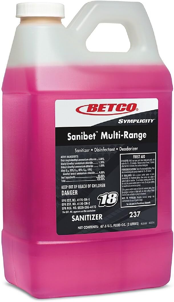 Betco SYMPLICITY SANIBET MultiRange Sanitizer