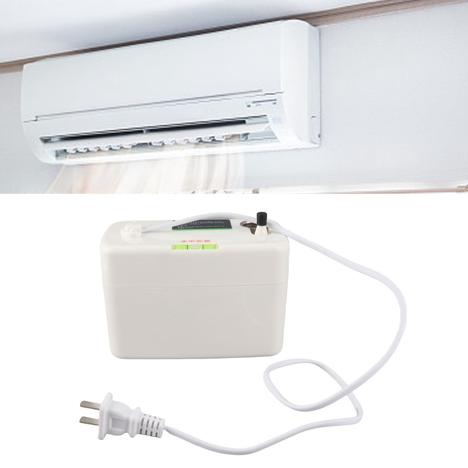 Pompa per Condensa 220 V Pompa per Rimozione Condensa Automatica Super Silenziosa Ad Alto Sollevamento per HVAC AC, Deumidificatore Macchina per Ghiaccio, 22 DB a Basso Rumore, Sollevamento