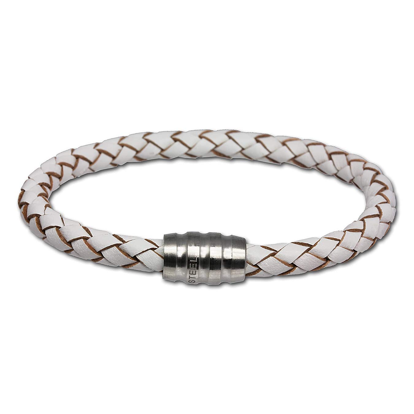 Echter 10K Gelbgold 4,5Mm Figaro Link Italienische Kettenarmband