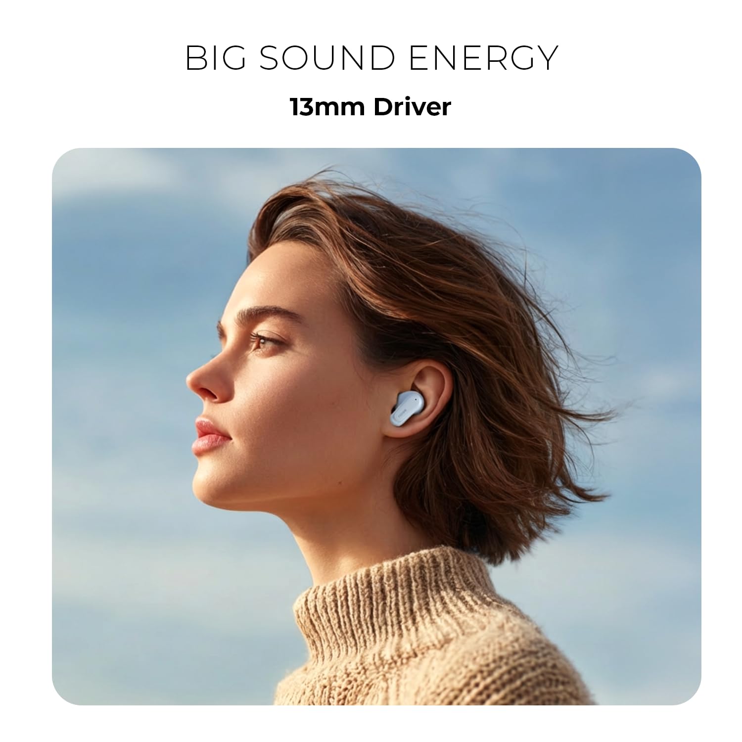Noise Newly Launch Buds Play Truly Wireless Earbuds with 40H of Playtime, Quad Mic with ENC, Low Latency for Gaming (Up to 50 Ms), 13mm Driver, BT V6.0(Powder Blue) — Amazon image 6