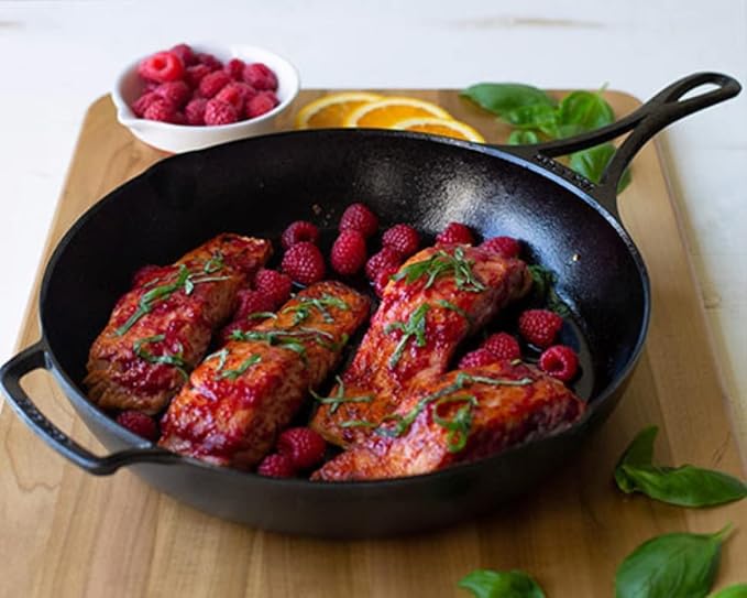 Lodge Cast Iron Blacklock Skillet, Triple Seasoned - 12 in