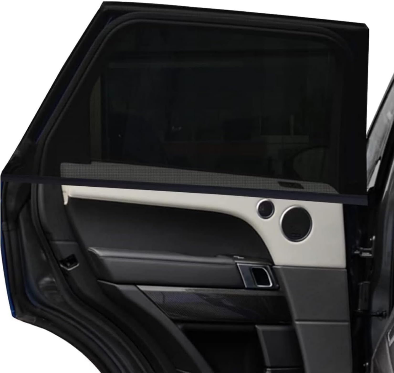 2Pack Mesh Car Window Cover 34" to 43", Window Screen Side Window Car Sun Shade for Camping Overnight Sleeping Baby Feeding, Fit for Most SUVs