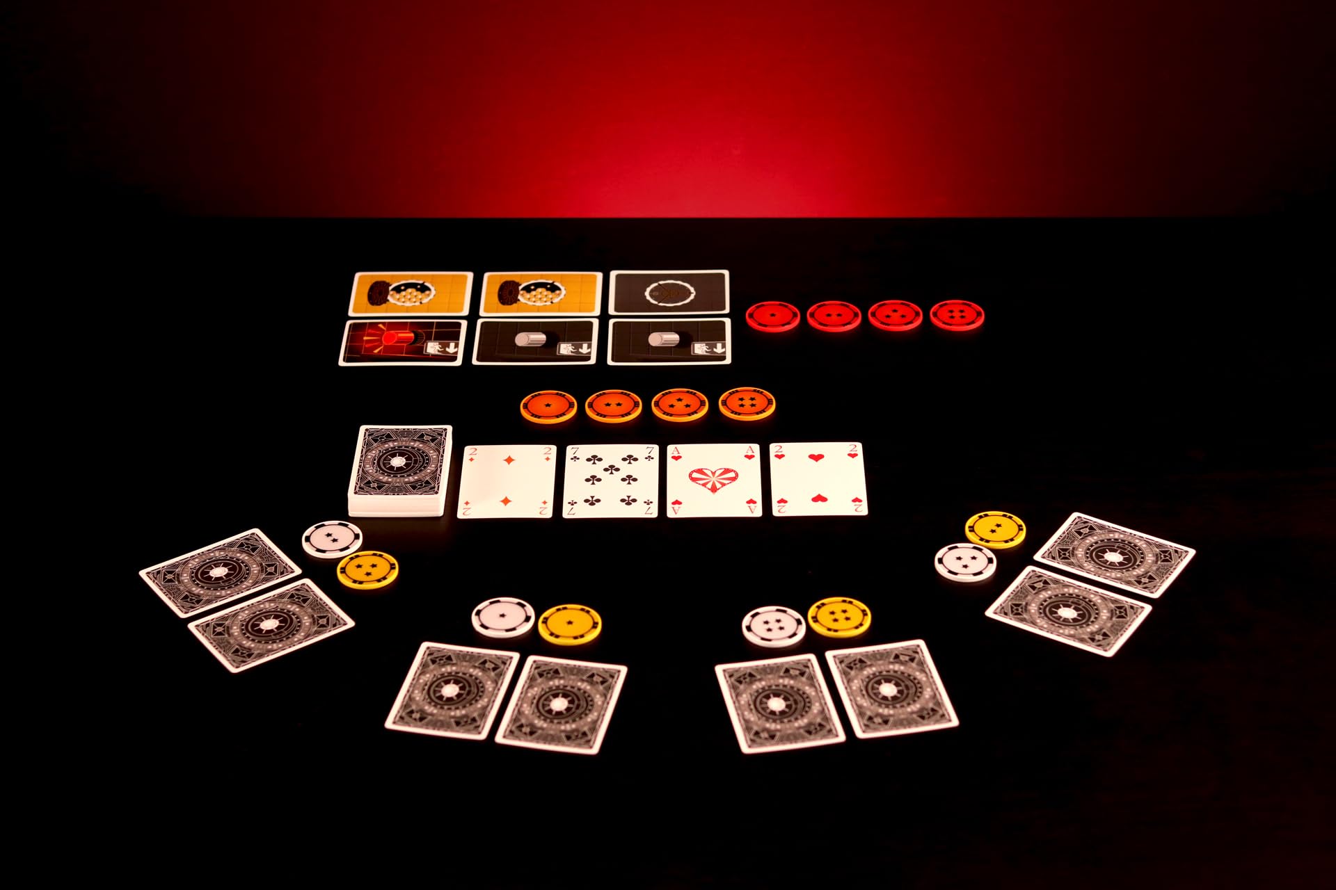 IELLO The Gang – ¡El Poker Cooperativo para El Roto del Siglo! Combinar Estrategia y Coordinación Manera Texas Hold'em – sin Bluff, Pero con Tensión y Espíritu de Equipo garantizados.