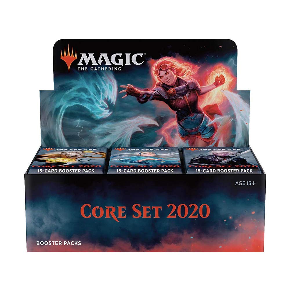 Box 36 Boosters Magic: The Gathering Coleção Básica 2020 Original