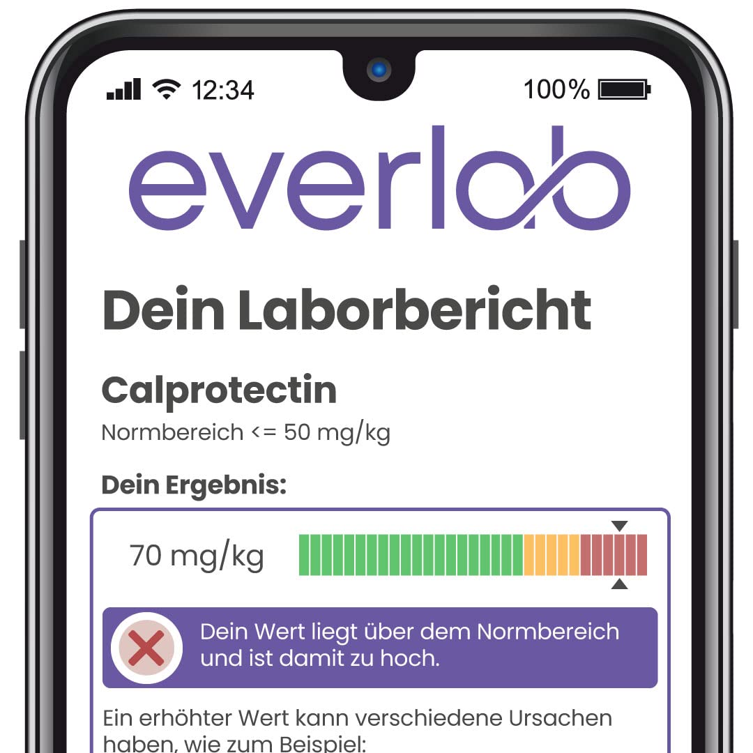Calprotectin Test – Entzündungswerte Calprotectin & Lysozym schnell & einfach checken | Stuhltest | Selbsttest für Zuhause