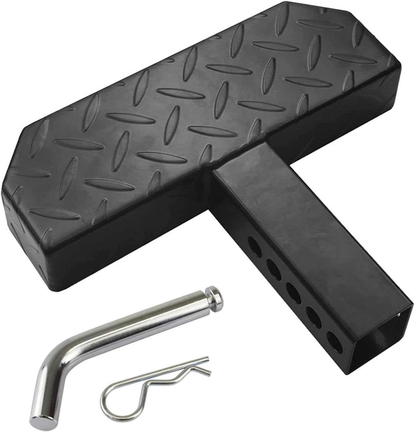 Rear Bumper Step for Volkswagen VW Atlas SEL 2018–2026 Hitch Step for 2 Inch Receiver Anti Slip Trailer Hitch Step Pedal for Easy Roof Access and Rear Entry