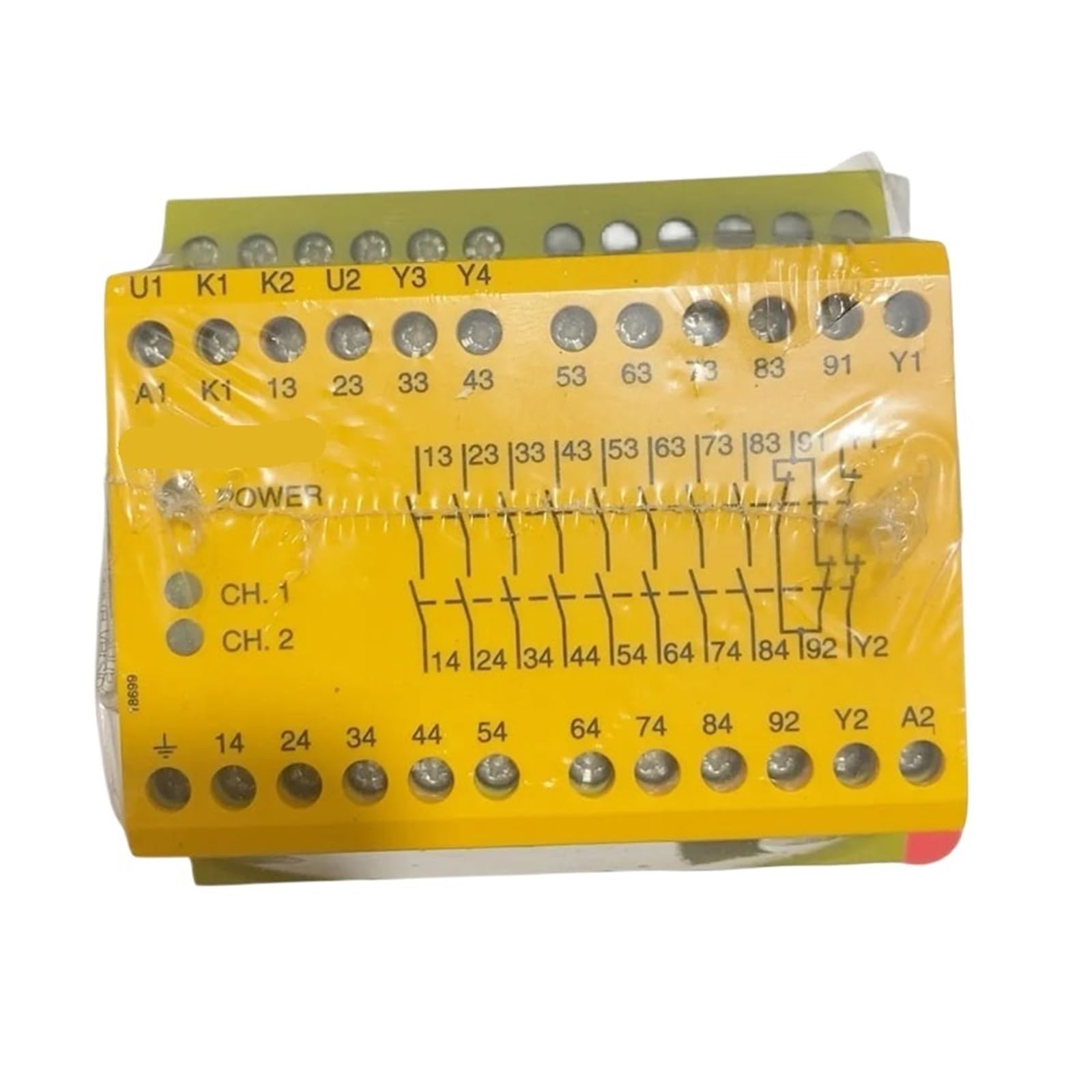 CXDFRSER 774143 PZE9 110-120VAC 8n/o 1n/c Relay