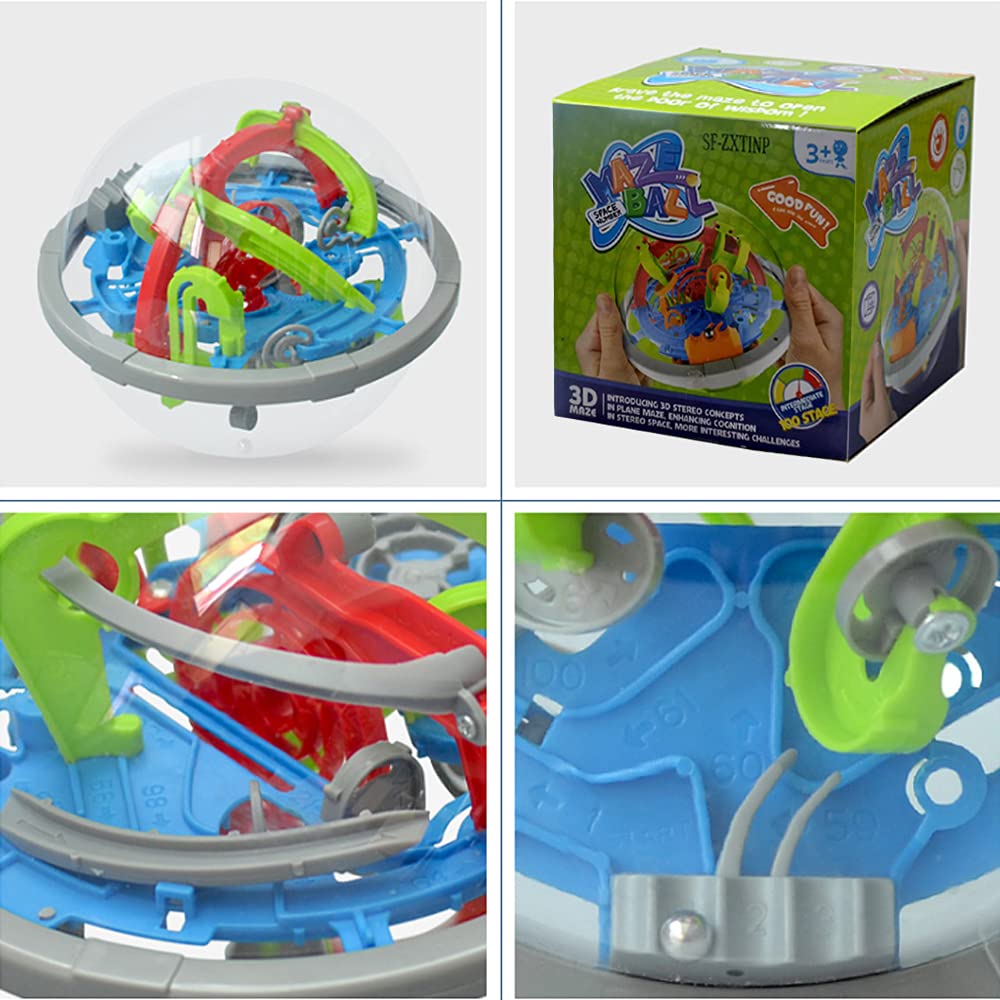 Bola Rompecabezas Laberinto Laberinto De Bolas 3D Para Niños
