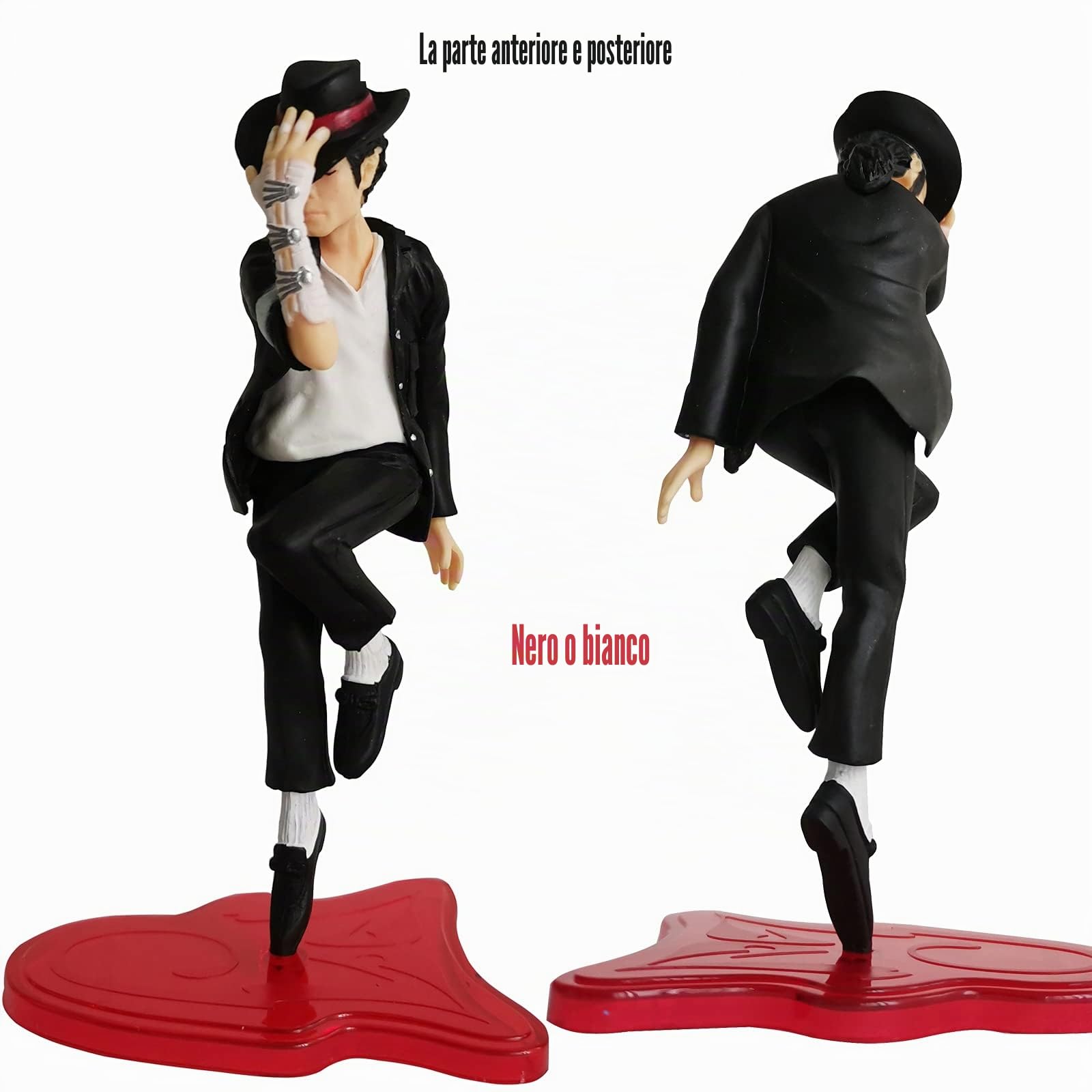 5 Pack Michael Action Figure Rock King Classic Album Dolls MJ Action Figure Toy Playset