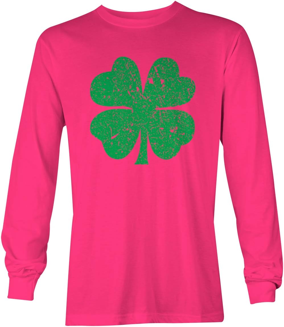 Four Leaf Clover - St Patrick's Day Unisex Long Sleeve Shirt