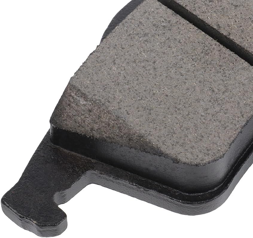 AUTOMUTO 4PCS Rear Semi-Metallic Disc Brake Pads Set D795 For Volvo S60, S70, S80, V70, XC70