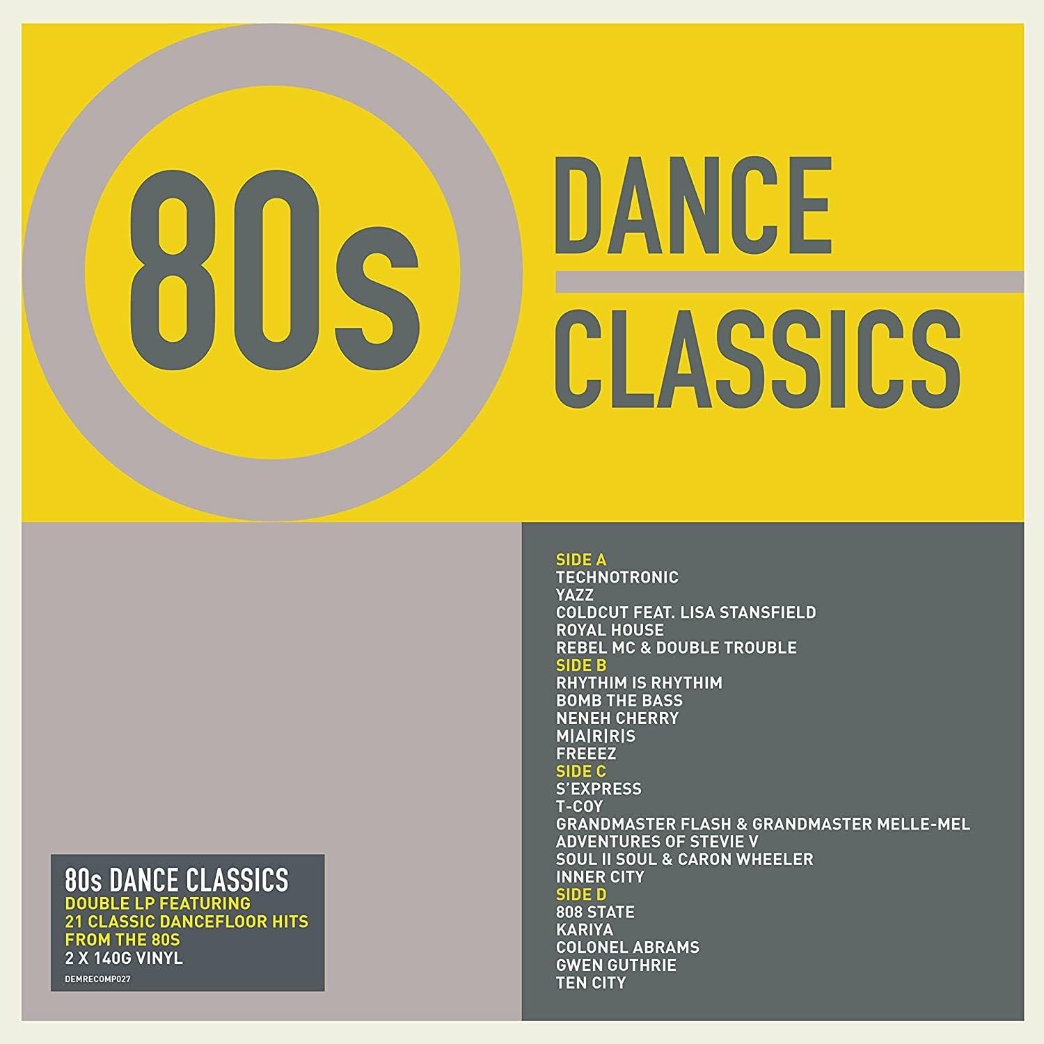 80S Dance Classics / Various - 140-Gram Black Vinyl por Various Artists — capa do álbum