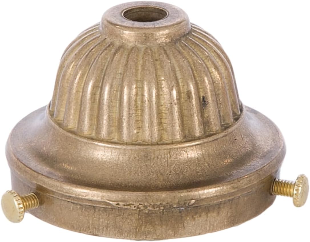 B&P Lamp® 2 1/4 Inch Cast Brass UNO Shade Holder