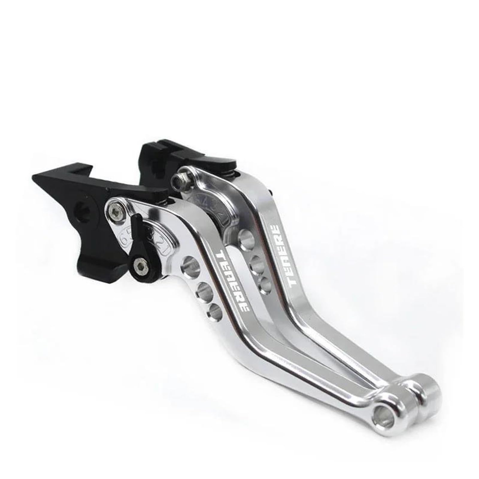 For Yamaha XT660 XT660R XT660X Tenere 2004-2017 Short Brake Clutch Levers(Silver)