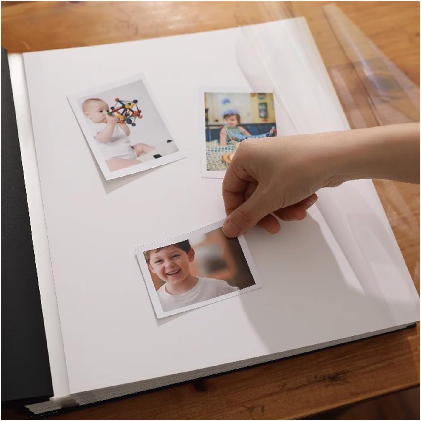 Photo Albums Album Book Memorial Album DIY Baby Growth Paste Family Version Of Large-capacity Handmade Photobooks Album de fotos (Color : 02, Size : 60 white cards)