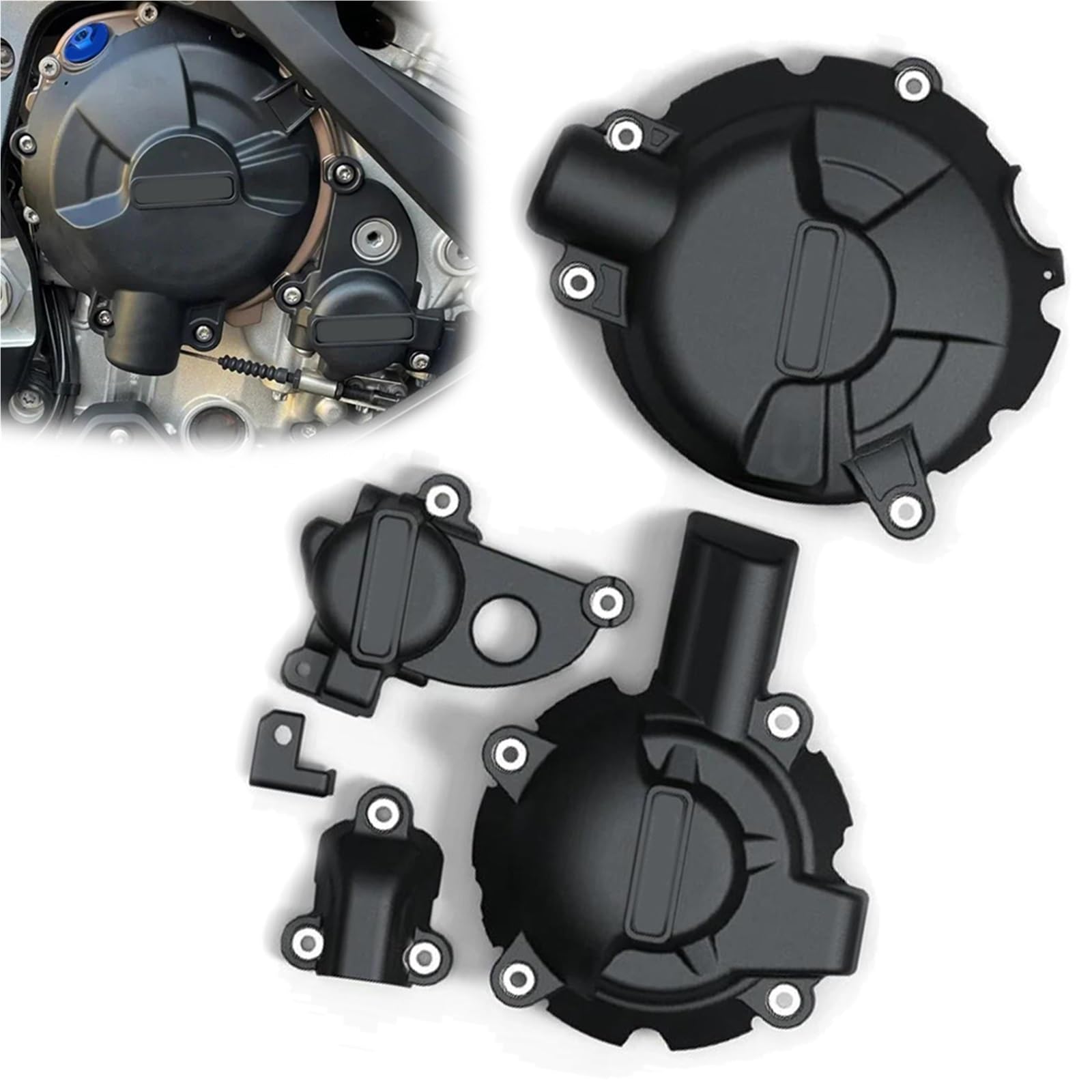 Kit protection de capot pour S1000RR finition premium noire 2024
