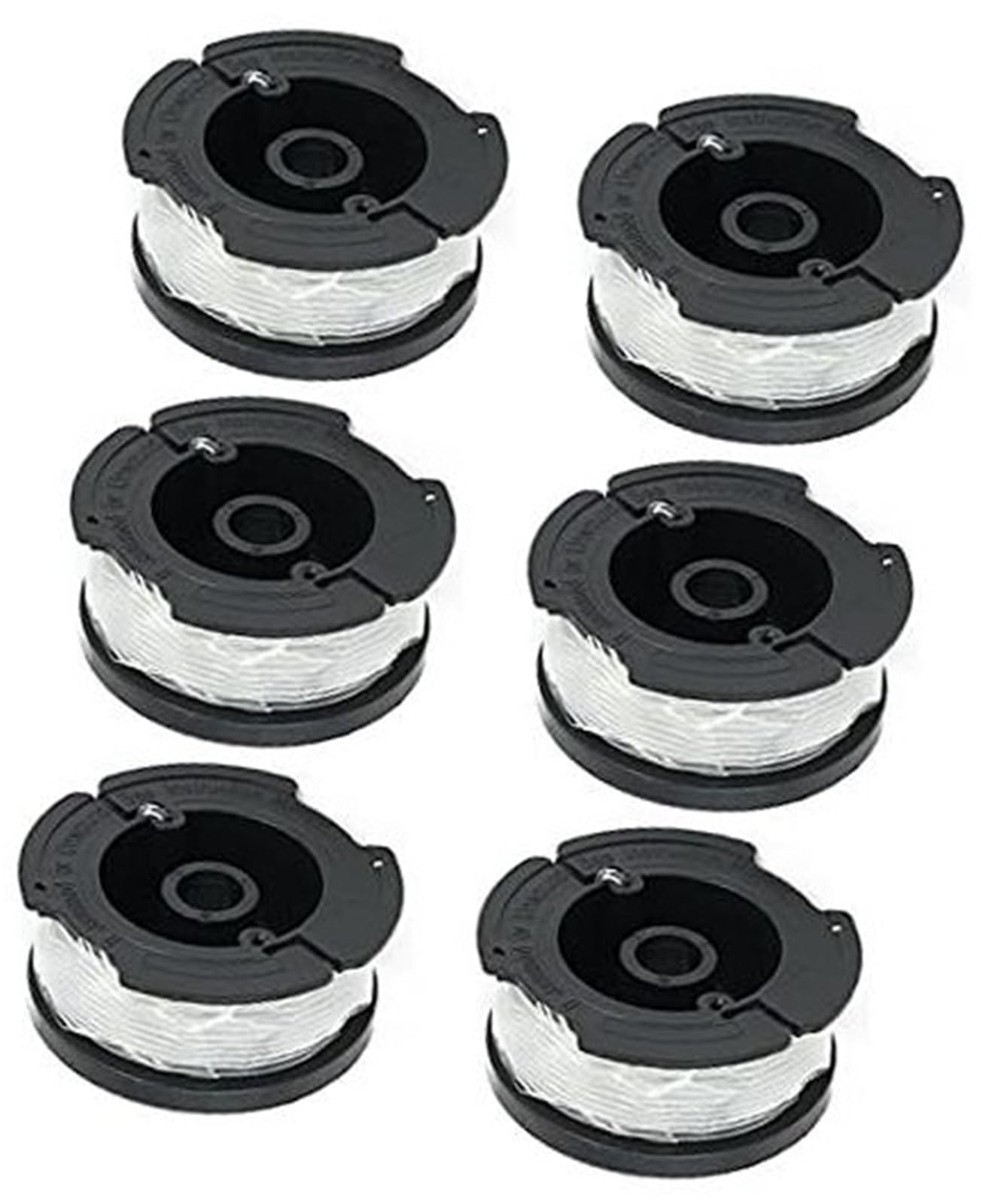 Odashen Nylonschnur-Spulen Für Black & Decker Trimmer – 6 Stück, Ersetzt A6481/A6485
