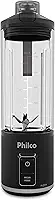 Liquidificador Portátil Philco 700ml Sem Fio 120W PLQ01A