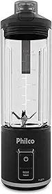 Liquidificador Portátil Philco 700ml Sem Fio 120W PLQ01A