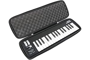 Hermitshell Hard Travel Case Designed for 32-Key MIDI Controllers, Including the AKM320