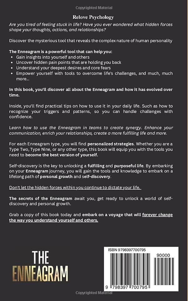 Miniatura 2 de The Enneagram A Guide to Determining Your Personality Type, Unlocking the Power of Personal Growth & Self-Discovery