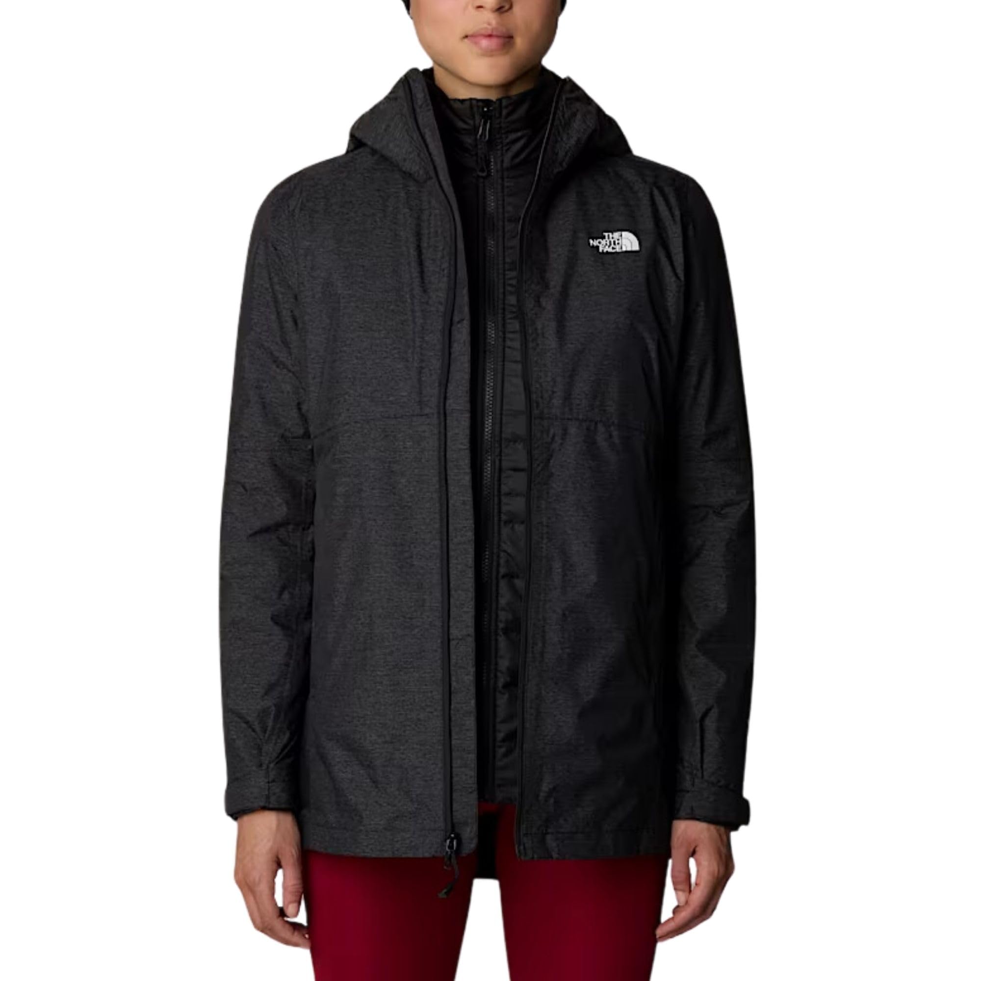 The North Face Women's Hikesteller Triclimate Jacket, Tnf Black/Tnf Black/Npf, XS