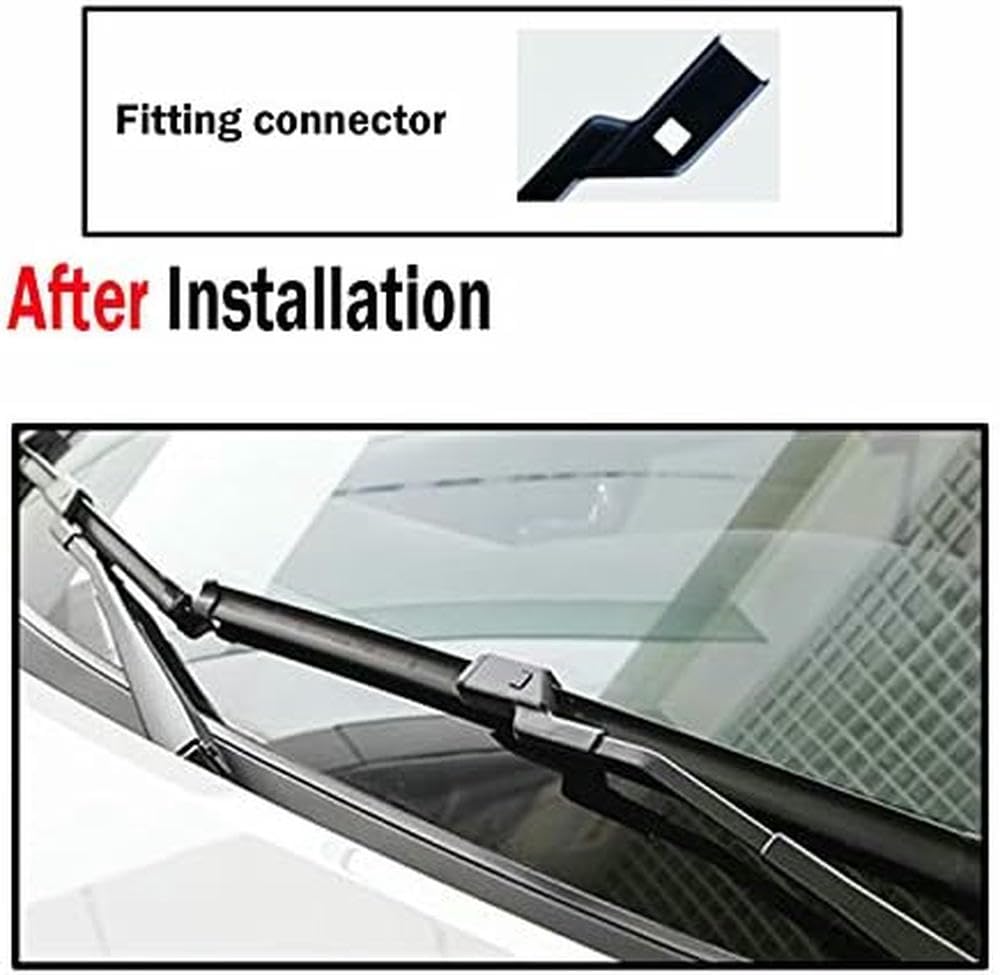 Escobillas limpiaparabrisas Delanteras JUWENFF, para Renault Zoe 2012-2017, escobillas limpiaparabrisas para Coche, limpiaparabrisas, Ventana de Coche
