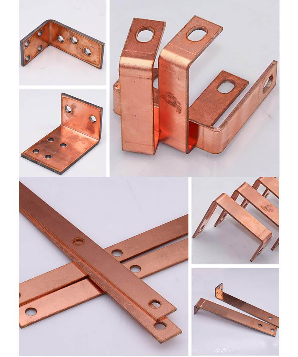 Striscia Di Rame Puro 99,9% – Spessore 0,05mm A 4mm, Larghezza A Scelta
