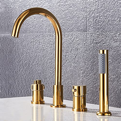 Robinet de lavabo thermostatique chaud froid en cuivre avec mitigeur rotatif de salle de bain