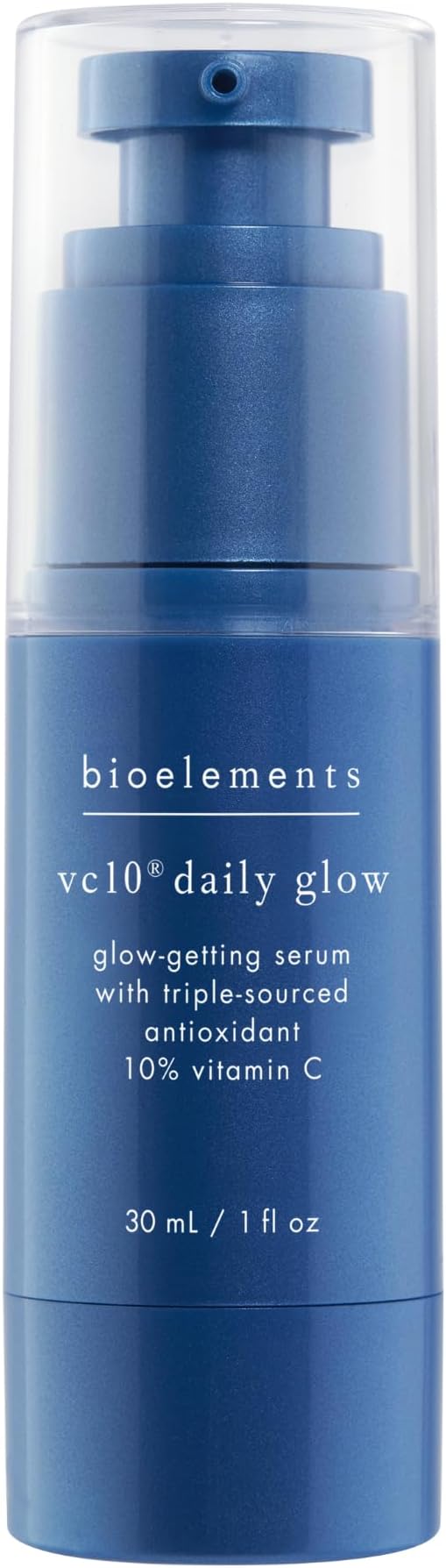 Bioelements vc10 Daily Glow - 1 fl oz - Glow-Getting Serum with Triple-Sourced Antioxidant 10% Vitamin C - All Skin Types - Vegan, Gluten Free - Never Tested on Animals