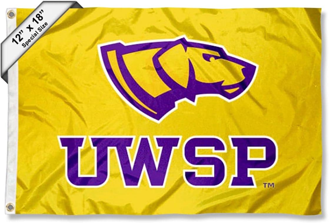 UW Stevens Point Pointers Boat and Nautical Flag