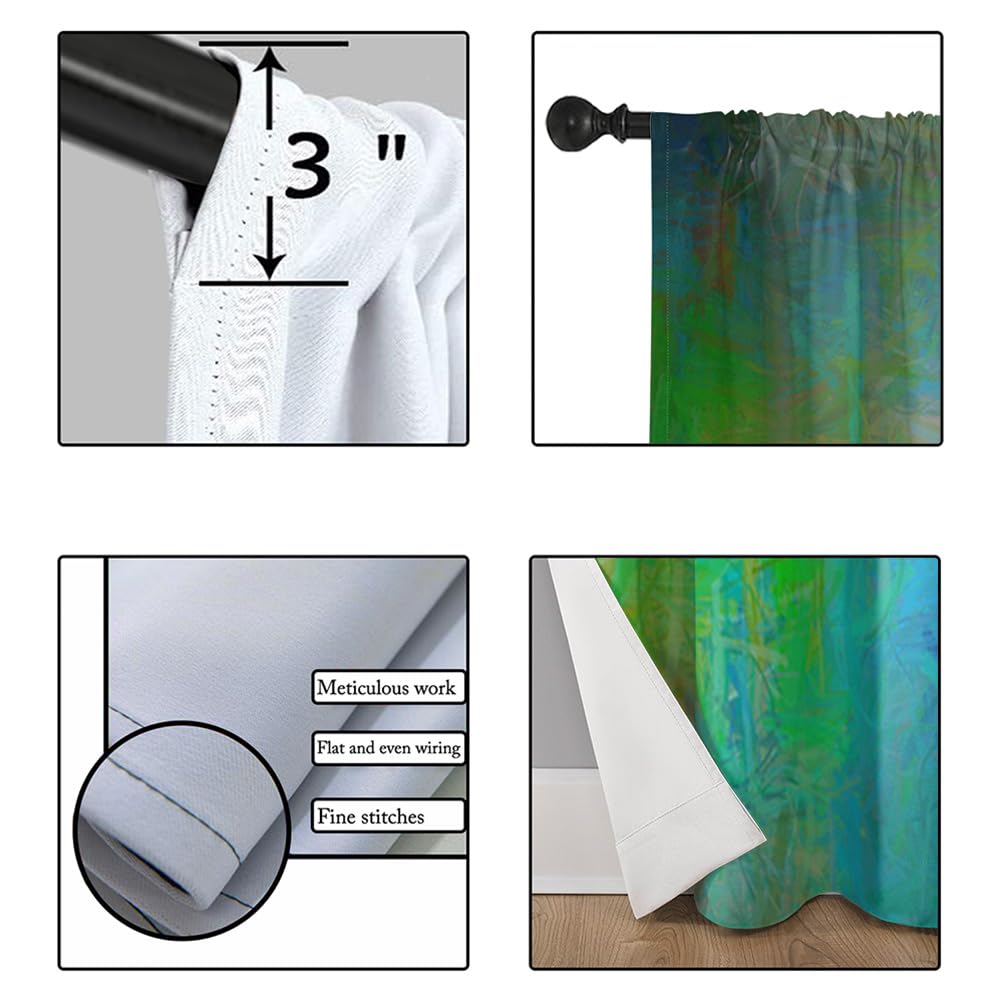 Vorhänge Schlafzimmer 3D Bunte Abstrakte Streifen 170X200 cm (B + H) Vorhang Gardinen Blickdicht Mit Ösen Thermovorhang Lichtdicht Für Wohnzimmer Schlafzimmer Kinderzimmer/Uv-Schutz-574855013