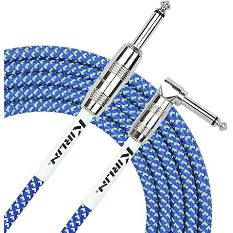Kirlin 10ft Fabric Straight-Angled Guitar Cable Cover